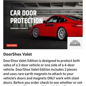 Doorshox - door Magnets to protect from car dings